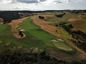 Kauri Cliffs 2nd Aerial Back